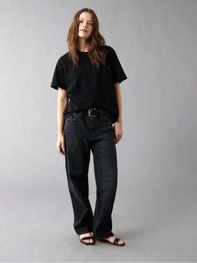American Eagle Outfitters Woman’s Black EX Boyfriend Jeans size 8 Regular